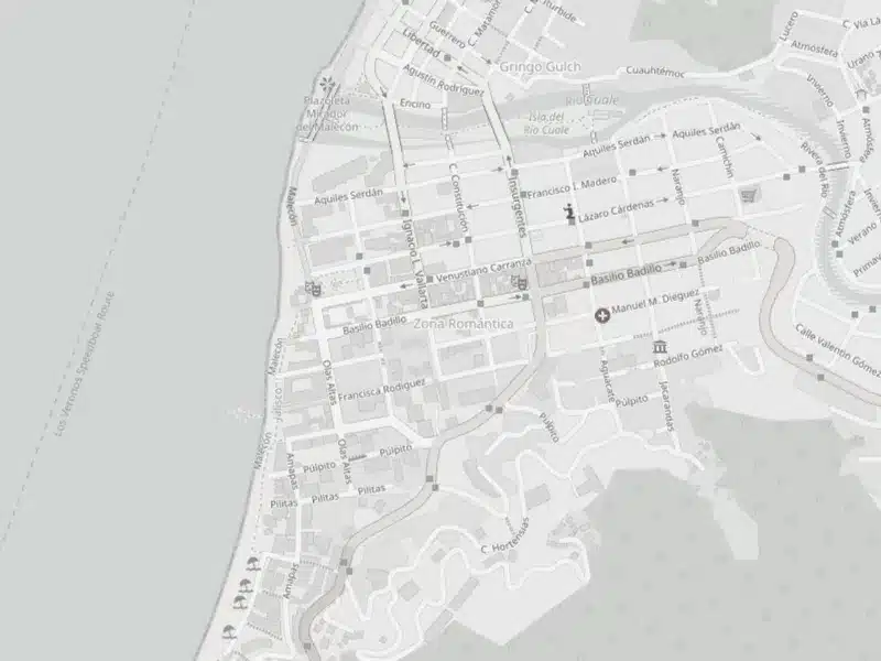 Mapa del punto de encuentro